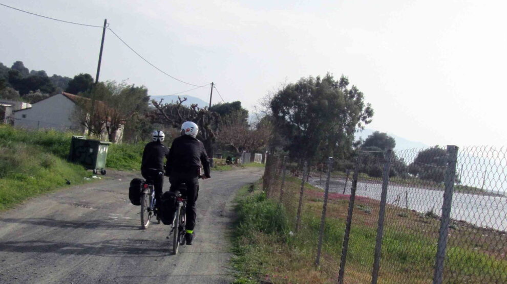 Εύβοια Γιάλτρα Αιδηψός Βρυνιώτης ποδήλατο φάρος Βασιλίνας